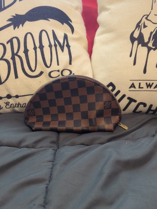 Louis Vuitton Accessories - Louis Vuitton Damier Checkered Glasses Case Accessory Pouch